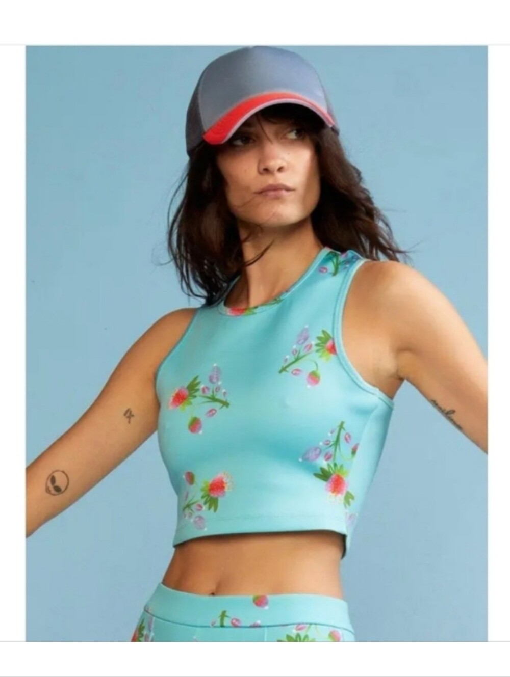 Cynthia Rowley Floral Scuba Tank L
